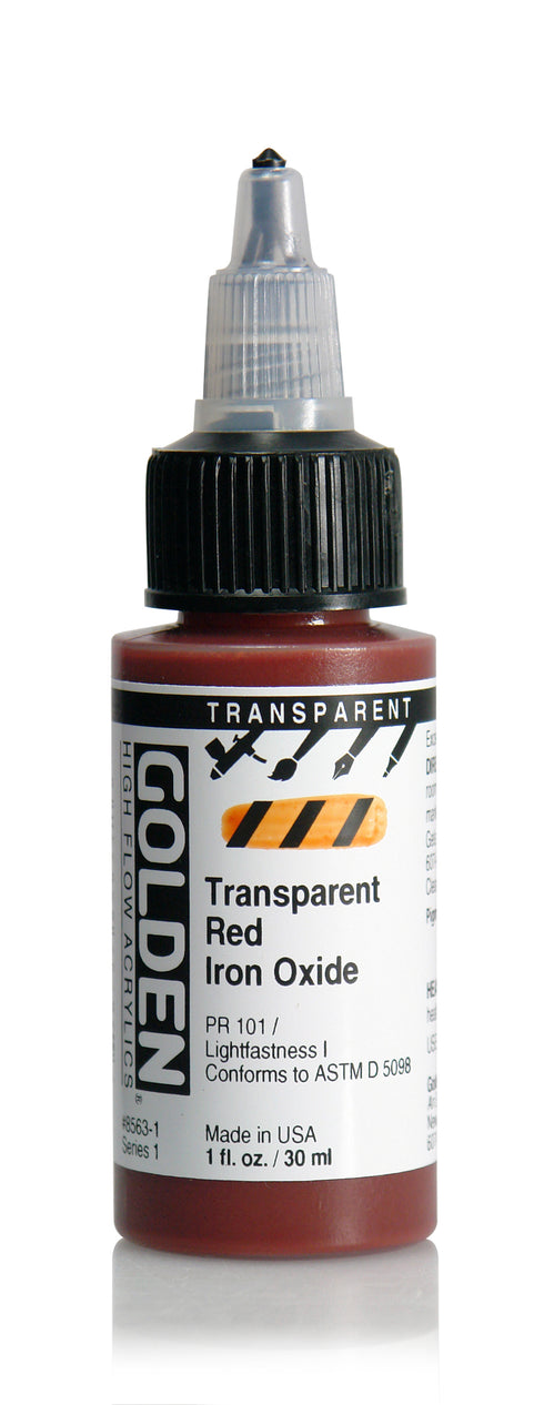 HIGH FLOW ACRYLIC PAINT  TRN RED IRON OXIDE